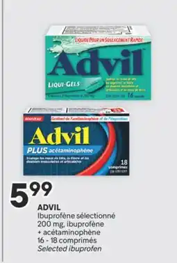 Brunet ADVIL Ibuprofène sélectionné offer