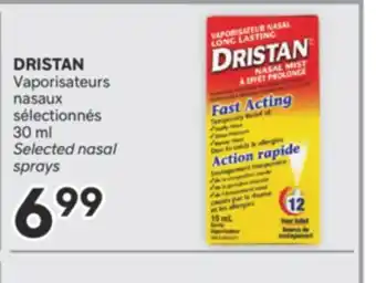 Brunet DRISTAN Vaporisateurs nasaux sélectionnés offer