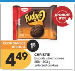 Brunet CHRISTIE Biscuits sélectionnés offer