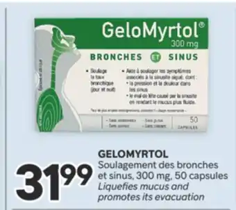 Brunet GELOMYRTOL Soulagement des bronches et sinus 300 mg offer