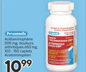 Brunet Personnelle Acétaminophène 500 mg, douleurs arthritiques 650 mg offer