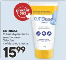 Brunet CUTIBASE Crèmes hydratantes sélectionnées offer