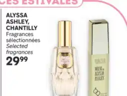 Brunet ALYSSA ASHLEY, CHANTILLY Fragrances sélectionnées offer