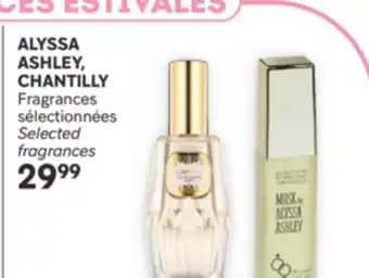 Brunet ALYSSA ASHLEY, CHANTILLY Fragrances sélectionnées offer