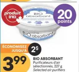Brunet BIO ABSORBANT Purificateurs, d'air sélectionnés offer
