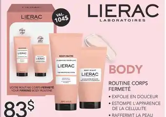 Brunet LIERAC BODY ROUTINE CORPS FERMETÉ offer