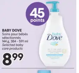 Brunet BABY DOVE Soins pour bébés sélectionnés offer