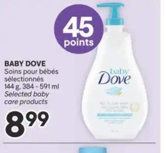 Brunet BABY DOVE Soins pour bébés sélectionnés offer