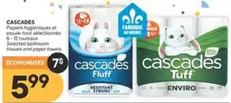 Brunet CASCADES 6-12 Papiers hygiéniques et essuie-tout sélectionnés offer