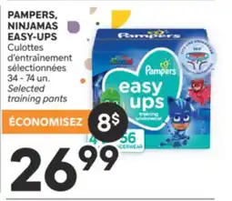Brunet PAMPERS, NINJAMAS EASY-UPS Culottes d'entraînement sélectionnées 34 - 74 un offer