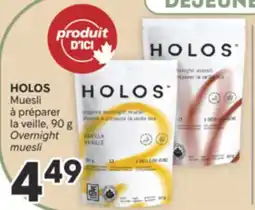 Brunet HOLOS Muesli à préparer offer