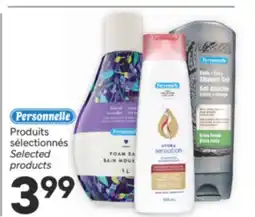 Brunet Personnelle Produits sélectionnés offer