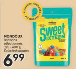 Brunet MONDOUX Bonbons sélectionnés 325-400 g offer