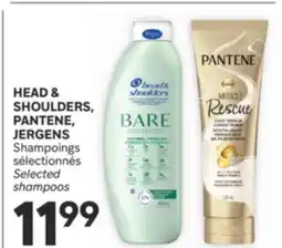 Brunet HEAD & SHOULDERS, PANTENE, JERGENS Shampoings sélectionnés offer