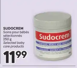 Brunet SUDOCREM Soins pour bébés sélectionnés offer