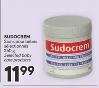 Brunet SUDOCREM Soins pour bébés sélectionnés offer