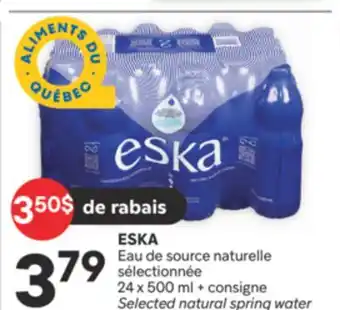 Brunet ESKA Eau de source naturelle sélectionnée offer