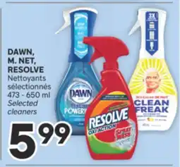 Brunet DAWN, M. NET, RESOLVE Nettoyants sélectionnés offer