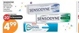 Brunet SENSODYNE Dentifrices sélectionnés 75-100 ml offer