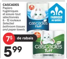 Brunet CASCADES Papiers hygiéniques et essuie-tout sélectionnés offer