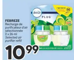 Brunet FEBREZE Recharge de purificateur d'air sélectionnée offer