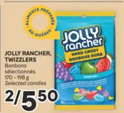 Brunet JOLLY RANCHER, TWIZZLERS Bonbons sélectionnés offer