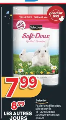 Brunet Papiers hygiéniques sélectionnés 18 - 30 rouleaux offer