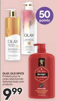 Brunet OLAY, OLD SPICE Produits pour le corps sélectionnés offer