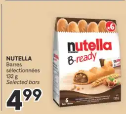 Brunet NUTELLA Barres sélectionnées 132 g offer