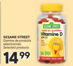 Brunet SESAME STREET Gamme de produits sélectionnés offer