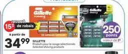 Brunet GILLETTE Produits pour le rasage sélectionnés offer