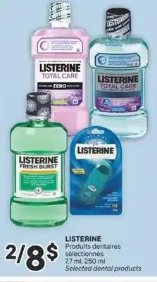 Brunet LISTERINE Produits dentaires sélectionnés offer