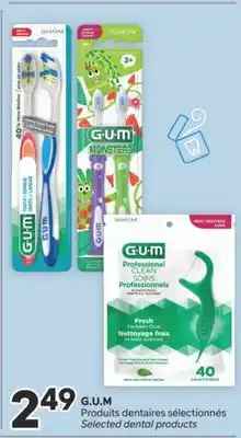 Brunet G.U.M Produits dentaires sélectionnés offer
