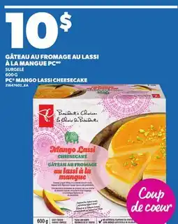 Provigo GÂTEAU AU FROMAGE AU LASSI À LA MANGUE PC, 600 G offer