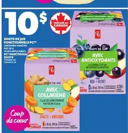Provigo SHOTS DE JUS FONCTIONNELS PC offer
