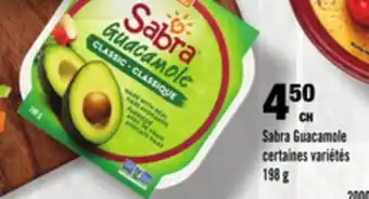 Provigo SABRA GUACAMOLE, 198 G offer