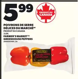 Provigo POIVRONS DE SERRE DÉLICES DU MARCHÉ offer