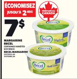 Provigo Margarine Becel, 637/850 G offer