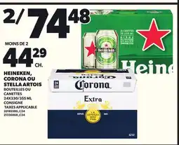 Provigo HEINEKEN, CORONA OU STELLA ARTOIS, 24X330/355 ML offer