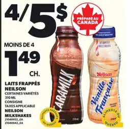 Provigo LAITS FRAPPÉS NEILSON, 310 ML offer