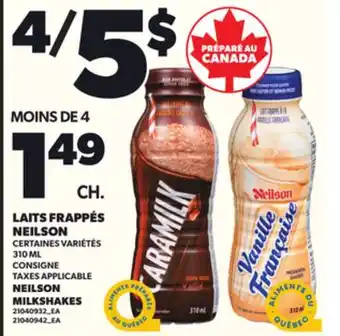 Provigo LAITS FRAPPÉS NEILSON, 310 ML offer