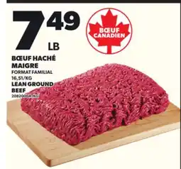 Provigo BŒUF HACHÉ MAIGRE FORMAT FAMILIAL offer