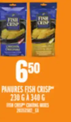Provigo PANURES FISH CRISP, 230 G À 340 G offer