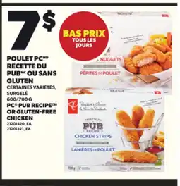 Provigo POULET PC RECETTE DU PUB OU SANS GLUTEN, 600/700 G offer