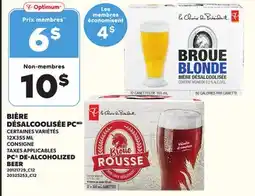 Provigo BIÈRE DÉSALCOOLISÉE PC, 12X355 ML offer