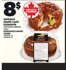 Provigo GÂTEAUX PAUSE-CAFÉ EXQUISITE, 750 G offer