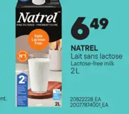 Provigo NATREL LAIT SANS LACTOSE, 2 L offer