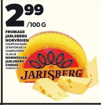 Provigo FROMAGE JARLSBERG NORVÉGIEN offer