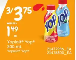 Provigo YOPLAIT YOP m, 200 mL offer