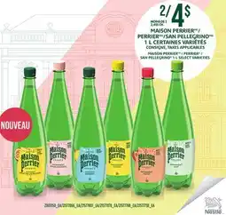 Provigo MAISON PERRIER/SAN PELLEGRINO, 1 L offer
